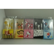 卡通耳機 蘋果 三星 HTC手機專用線控耳機 帶麥耳機 mp3/mp4耳機