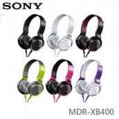 新款SONY/索尼MDR-XB400頭戴式耳機 重低音耳麥